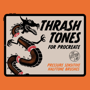 ThrashTones Brushes for Procreate (iPad)