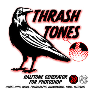 ThrashTones - Halftone Generator for Photoshop