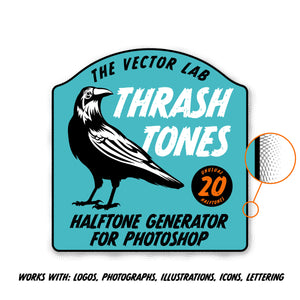 ThrashTones - Halftone Generator for Photoshop