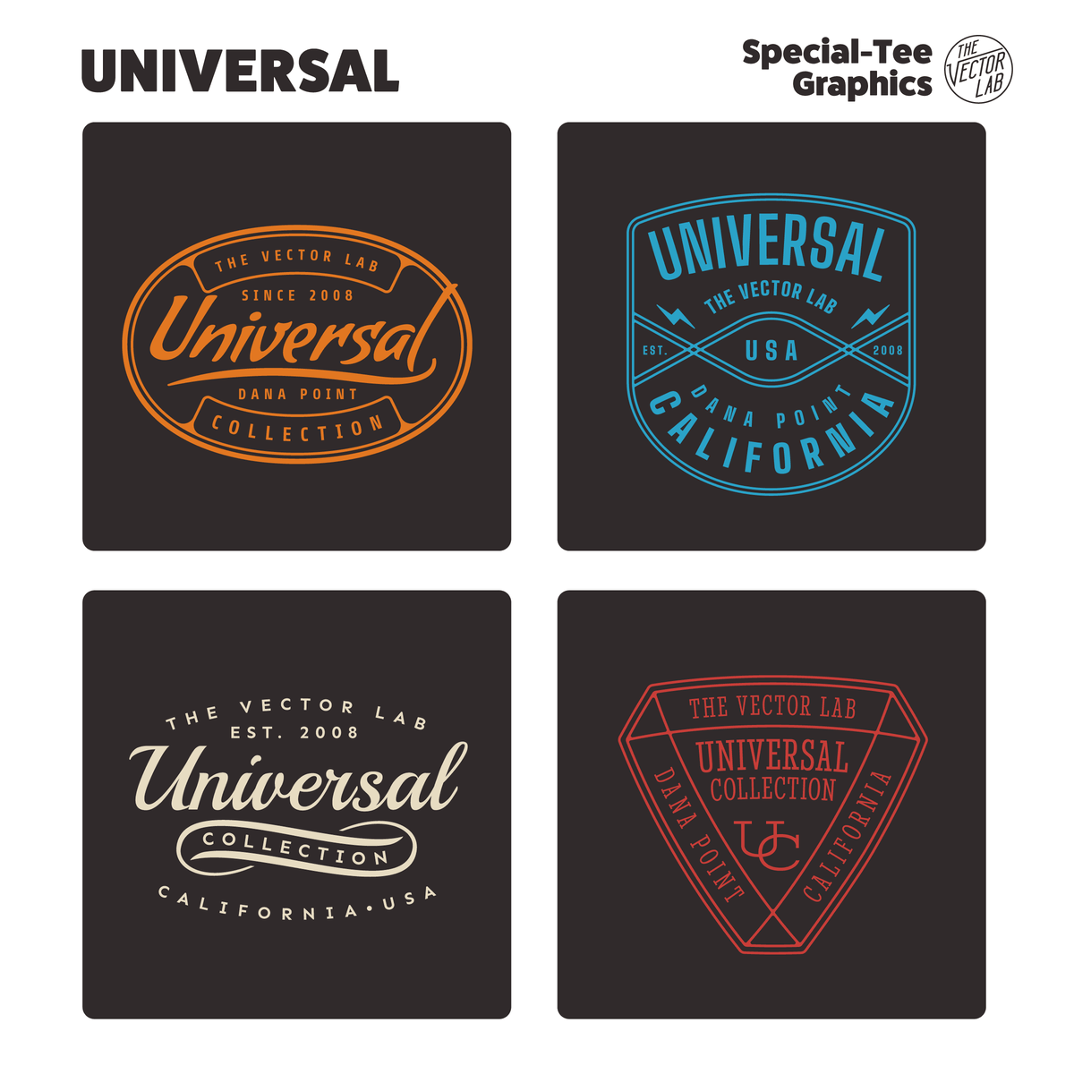 Universal Collection Graphics for Adobe Affinity CorelDraw