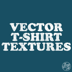 Vector T-Shirt Textures for Illustrator and Photoshop