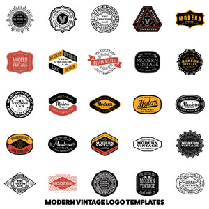 Modern Vintage Logo Templates - Logo Design Master Collection