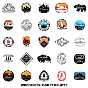 Wilderness Logo Templates - Logo Design Master Collection