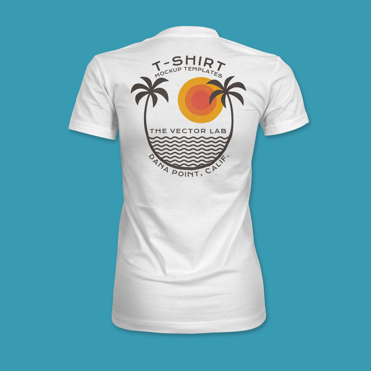 Women's T-Shirt Mockup Templates for Photoshop and Illustrator