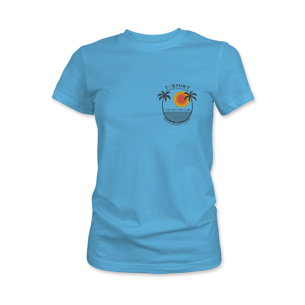 Women's T-Shirt Mockup Templates for Photoshop and Illustrator