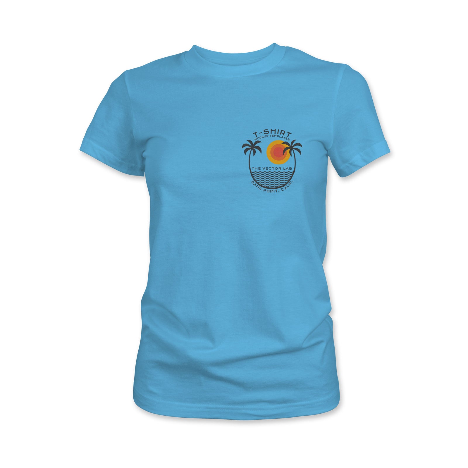 Women's T-Shirt Mockup Templates for Photoshop and Illustrator