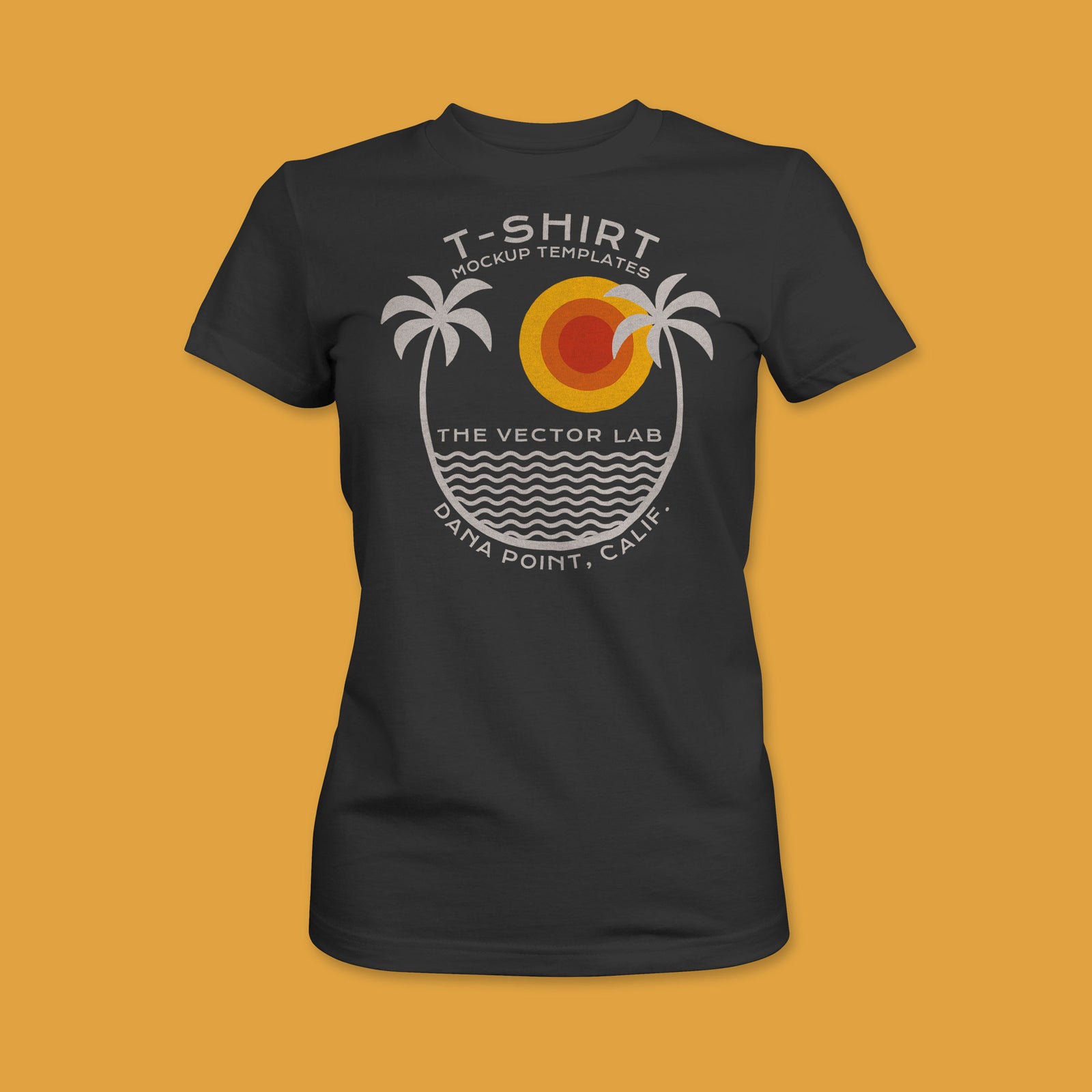 Women's T-Shirt Mockup Templates for Photoshop and Illustrator