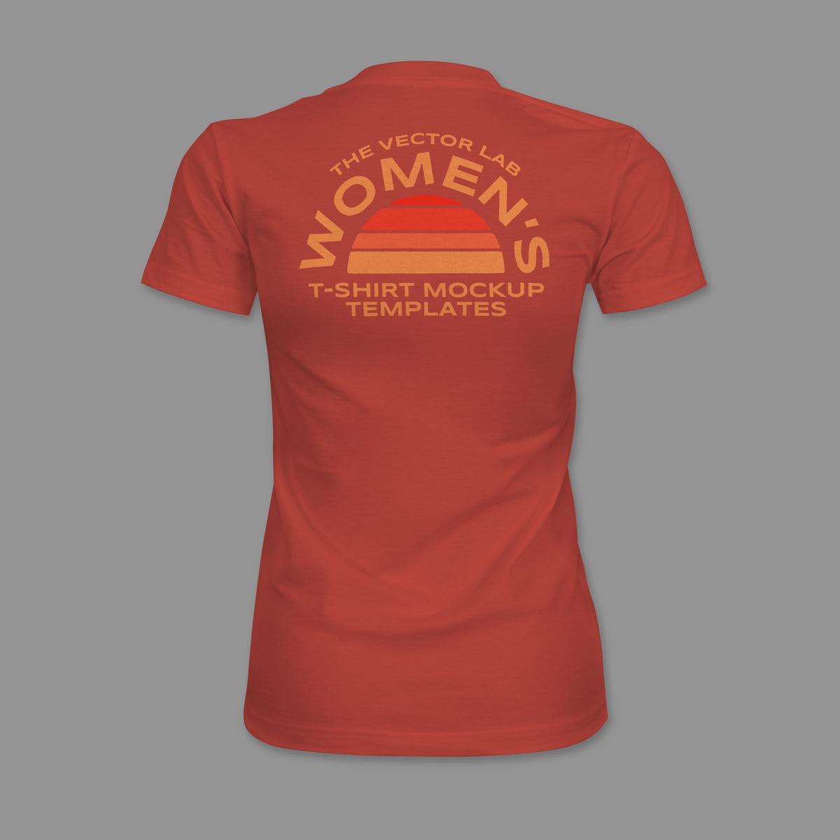 Women's T-Shirt Mockup Templates for Photoshop and Illustrator