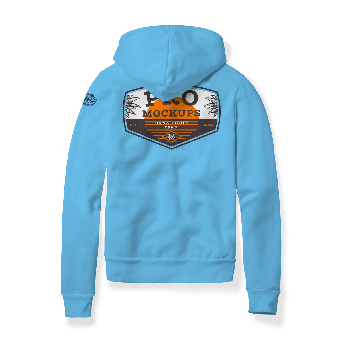 Flat Lay Pro Zip Hoodie Mockups for Adobe Affinity CorelDraw